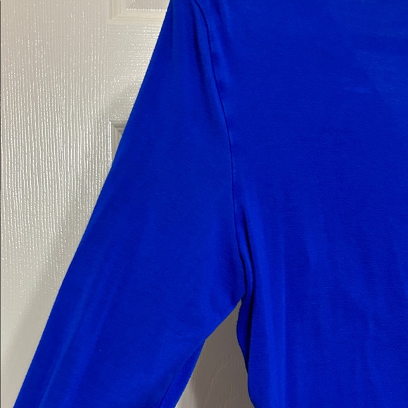 Cable & Gauge Cobalt Blue Long Sleeve Top - Picture 10 of 11